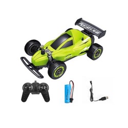 CARRO DE CORRIDA JJRC Q72B COM 5 CANAIS 2,4 GHZ VERDE CARRO DE CORRIDA JJRC Q72B COM 5 CANAIS 2,4 GHZ VERDE